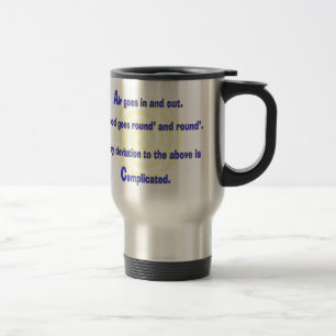 Mug De Voyage Infirmière drôle ou cadeaux respiratoires de