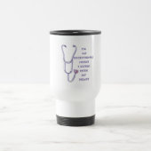 Mug De Voyage Infirmière exceptionnelle Stethoscope (Centre)