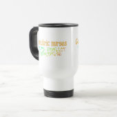 Mug De Voyage Infirmière gériatrique (Devant gauche)