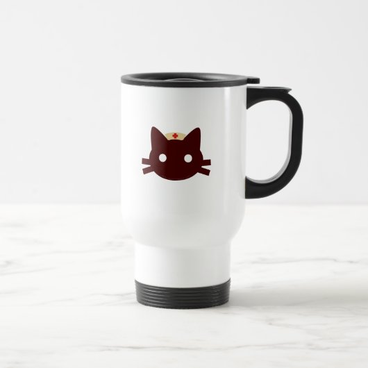 Mug De Voyage Infirmière Kitty (Droite)
