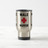 Mug De Voyage Infirmière masculine (Centre)