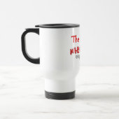 Mug De Voyage Infirmière orthopédique "le WHISPERER d'OS " (Gauche)