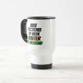 Mug De Voyage Infirmière Praticien Chasseur (Devant gauche)