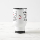 Mug De Voyage Infirmière Pride-Attributs/RETRAITE+Mug Stethoscop (Centre)