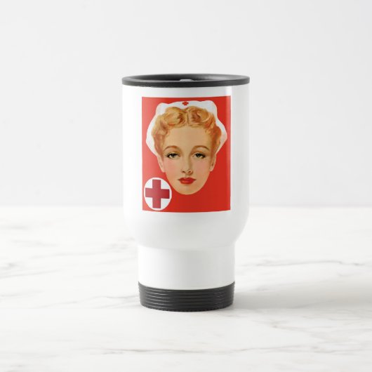 Mug De Voyage Infirmière vintage (Centre)