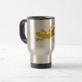 Mug De Voyage Ing de course Gecko d'or (Devant gauche)