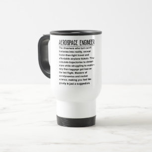 Mug De Voyage Ingénieur aérospatial