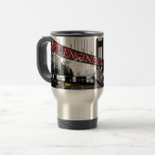 Mug De Voyage Ingénieur civil (Devant gauche)