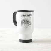 Mug De Voyage Ingénieur électrique (Devant gauche)