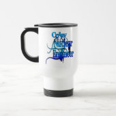 Mug De Voyage Ingénieur nucléaire fou (Gauche)