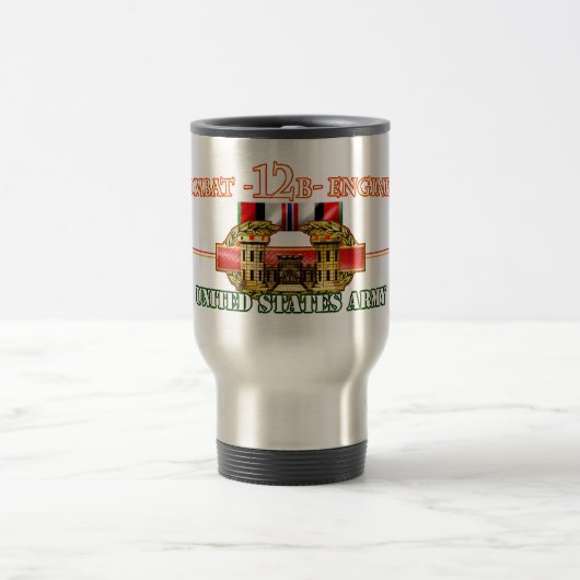 Mug De Voyage Ingénieur OEF du combat 12B (Centre)