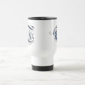 Mug De Voyage Initiale vintage T (Centre)