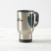 Mug De Voyage Insigne de la 36e division d'infanterie (Devant droit)