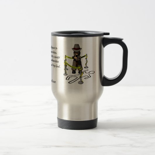 Mug De Voyage Inspecteur (Droit)