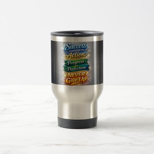 Mug De Voyage Inspirational Quotes Stainless Steel  (Centre)