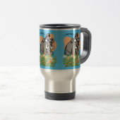 Mug De Voyage inspirer l'éléphant (Devant droit)