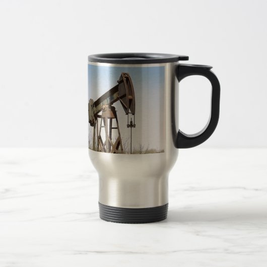 Mug De Voyage Installation de pompage d'huile (Droit)