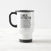 Mug De Voyage Instructeur clinique (Gauche)