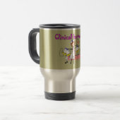 Mug De Voyage Instructeur clinique cadeaux de "ces étudiants" (Devant gauche)