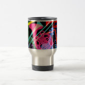 Mug De Voyage Instruments de musique design Pop Art (Centre)