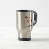 Mug De Voyage Intégrité Bull Brown (Devant droit)