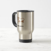 Mug De Voyage Intégrité Bull Brown (Devant gauche)