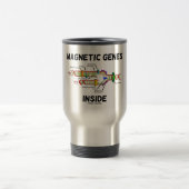 Mug De Voyage Intérieur magnétique de gènes (reproduction d'ADN) (Centre)