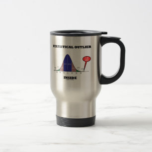 Mug De Voyage Intérieur statistique d'annexe (humour de courbe