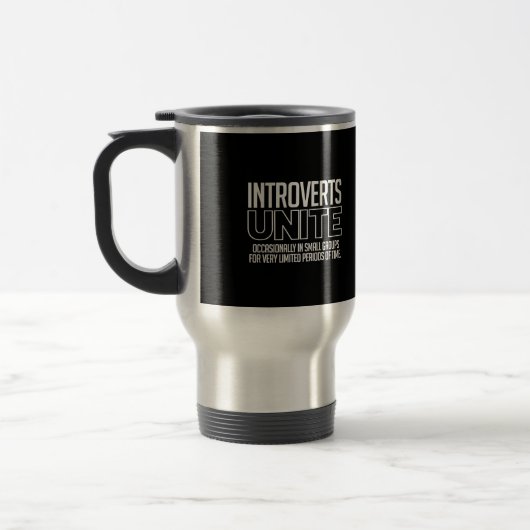 Mug De Voyage Introduction Unite : Occasionnellement (Gauche)