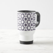 Mug De Voyage Ipanema Sidewalk Pattern, Beach Pattern, Brazil (Devant droit)
