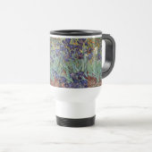 Mug De Voyage Iris de Van Gogh Peinture Impressionniste (Devant droit)
