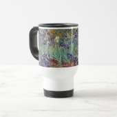 Mug De Voyage Iris de Van Gogh Peinture Impressionniste (Devant gauche)