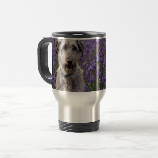 Mug De Voyage Iris Irish Wolfhound, (Devant gauche)