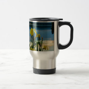 Mug De Voyage Iris jaune à Lake Shore