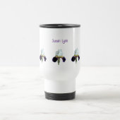 Mug de voyage Iris violet et blanc (Centre)