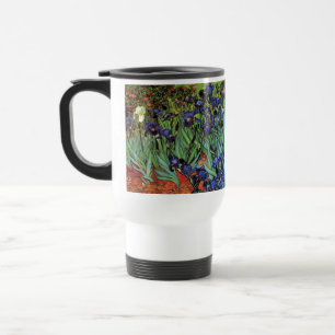 Mug De Voyage Irises de Vincent van Gogh, Jardin Vintage