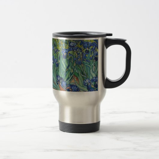Mug De Voyage Irises par Van Gogh (Droit)