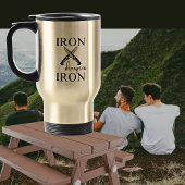 Mug De Voyage Iron aiguiseur Fer couteau chrétien