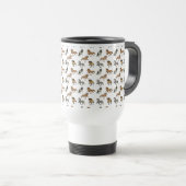 Mug De Voyage Islandais en marche (Devant droit)