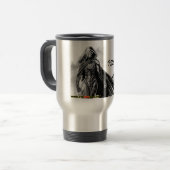 Mug De Voyage ISYS OMEGA YEAR 4000 "STEEL" version (Devant gauche)