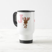 Mug De Voyage J est pour Jackalope (Devant gauche)