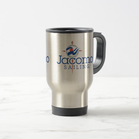 Mug De Voyage Jacomo Voile Voyage Mug (Devant droit)