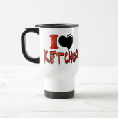 Mug De Voyage J'adore le Ketchup (Gauche)