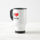 MUG DE VOYAGE J'ADORE LES CHÈVRES (Devant gauche)