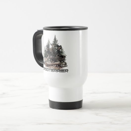 Mug De Voyage Jagdterrier (Devant gauche)