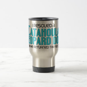 Mug De Voyage J'ai secouru un chien de léopard de Catahoula (le