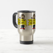Mug De Voyage J'ai survécu (Devant gauche)