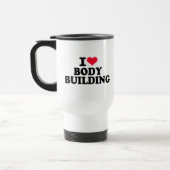Mug De Voyage J'aime bodybuilding (Gauche)