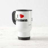 Mug De Voyage J'aime Brême (Devant gauche)