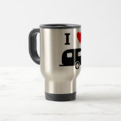 Mug De Voyage J'aime camper (Devant gauche)